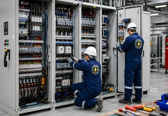 Painel elétrico de comando e distribuição montado pela L2M Industrial Solutions