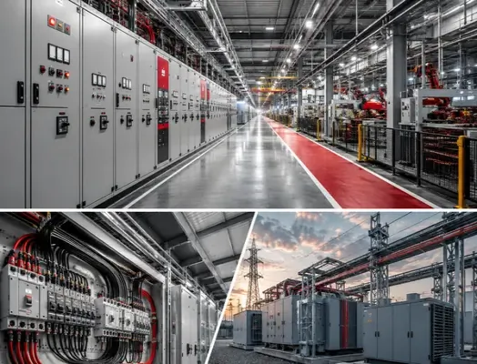 Planta industrial em Indaiatuba com infraestrutura elétrica executada pela L2M Industrial Solutions